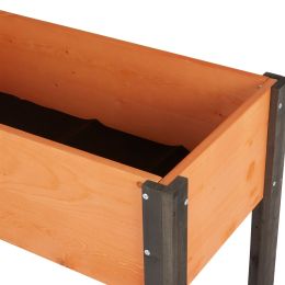Elevated Outdoor Raised Garden Bed Planter Box - 40 x 20 x 29 inch High