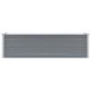 Garden Raised Bed Galvanized Steel 63"x15.7"x17.7" Gray(D0102HEJ0DW)