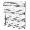 2-Tier Black Foldable Shelf Rack Kitchen Bathroom Countertop RT(D0102HP8JDW)