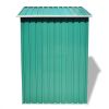 Garden Storage Shed Green Metal 80.3"x52"x73.2"(D0102HEJIA7)