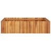 Garden Raised Bed 39.3"x39.3"x9.8" Solid Acacia Wood(D0102HEJCQG)