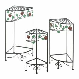 Summerfield Terrace Country Apple Plant Stand Set