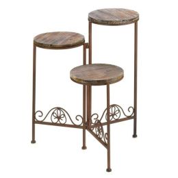 Summerfield Terrace Rustic Triple Planter Stand