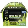 Flexzilla Garden Hose Kit w/ Quick Connect Attachments 1/2in x 50ft